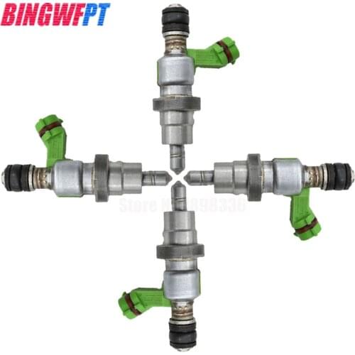 4pcs Fuel injector Nozzles for TOYOTA RAV4 Avensis 2.4L OEM 23250-28070 23209-28070
