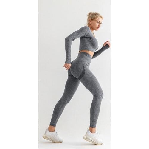 Yoga Clothing Set Sports Suit Women Sportswear Sports Outfit Fitness Set Athletic Wear Gym Seamless Workout Clothes for Women