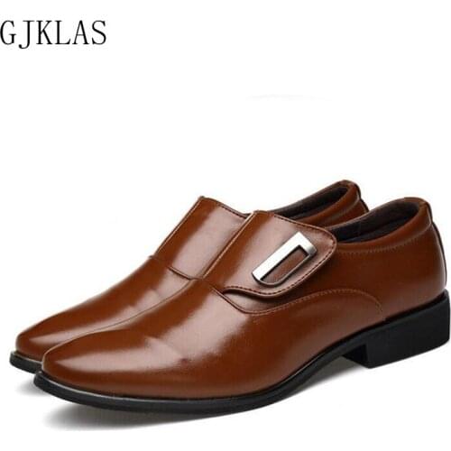 Size 47 48 Black Brown Loafers Men Dressing Shoes for Weddings Italian Business Shoes Man Leather Formal Office Shoe for Men