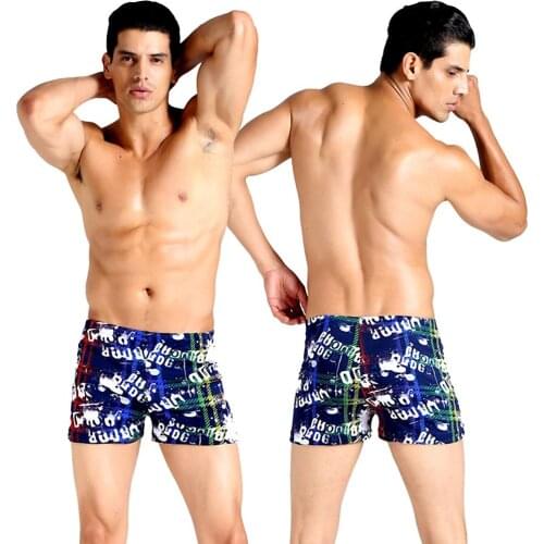 Men Beach Board Shorts Quick-drying Men Swimming Trunks Men Swimwear Swimsuit Sexy swiming Swim Suits Boxer Shorts Swim Trunks