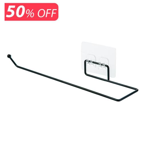 Wall Mount Bathroom Toilet Roll Paper Holder Kitchen Stainless Steel Wall Hook Towel Rack Tissue Holder Bathroom Suction Hanger