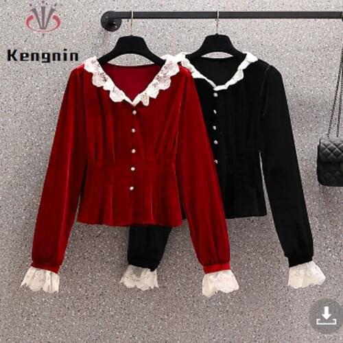 New 2021 Summer Plus Size 4XL Womens T-Shirts Loose Patchwork Lace Ladies Tops Simple Casual Short Sleeve Female Tees KE1140