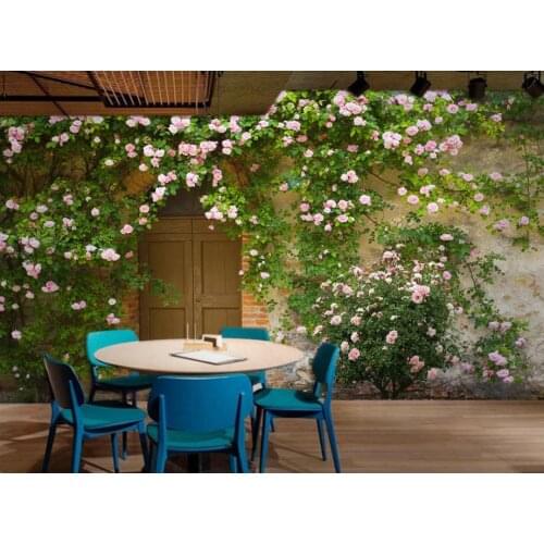 Modern Custom 3D Wallpaper European nostalgic tower TV Backdrop Bedroom Photo Wall Paper 3D