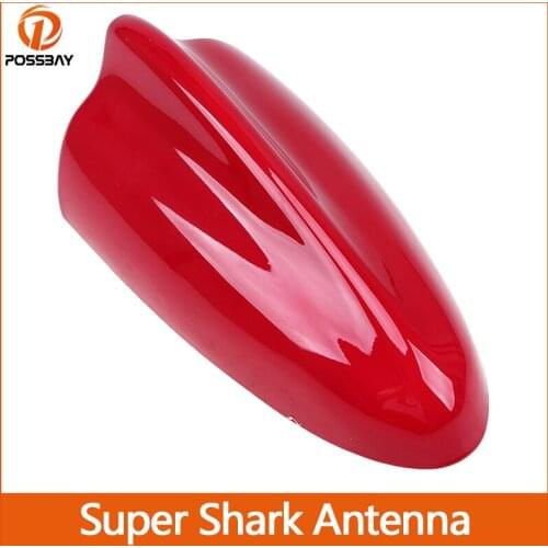Universal Car Roof Shark Fin Antenna Decorative Aerial Cover Sticker Base Carbon Fiber Style for BMW/Hyundai/Mazda/Nissan/Lada