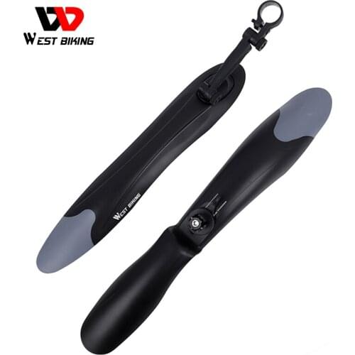WEST BIKING Bike Fender Set Front Rear Mudguard MTB Bicycle Parts Cycling Quick Release Wings Mud Guard Mountain Bike Fenders