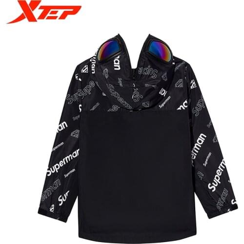 Xtep ChildrenS Jacket 2020 Autumn New ChildrenS Warm Windbreaker Big Kids Trend Casual Windbreaker 680325330895