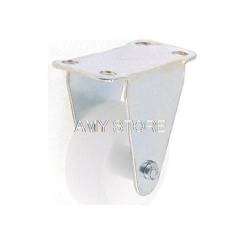 1.5" White Wheel Light Duty Swivel Top Plate Rotation Casters