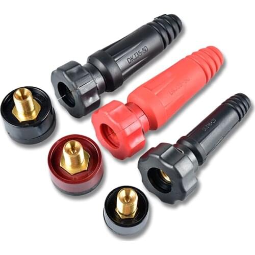 1PCS Thai quick coupling EDP (Z) 16e 35e 50e cable connector for electric welding machine
