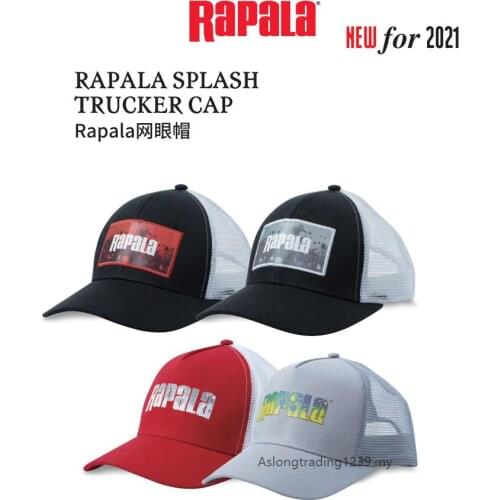 2021 RAPALA Fishing Cap Outdoor Lure Fishing Sea Saltwater Pancing Mesh Hat Baseball Caps Breathable Anti-UV Hats Takcle