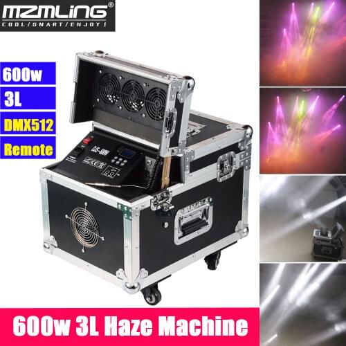 600w 3l Haze Machine DMX512/LCD/Remote Control Smoke Machine Professional DJ /Bar /Party /Show /Stage Machine