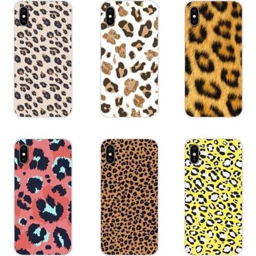 Accessories Phone Shell Covers Leopard Print For Samsung A10 A30 A40 A50 A60 A70 M30 Galaxy Note 2 3 4 5 8 9 10 PLUS