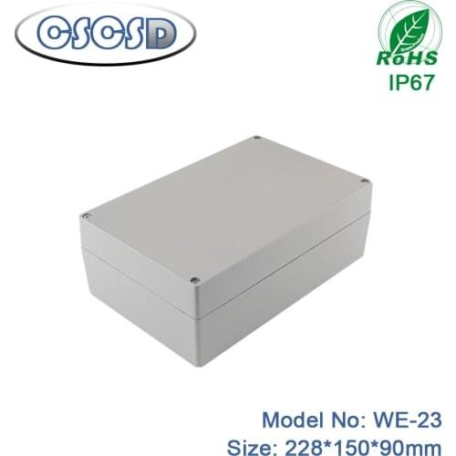 Apcs 228*150*90mm CSCSD die casting aluminum alloy mould box aluminium amplifier chassis waterproof enclosure box for electronic