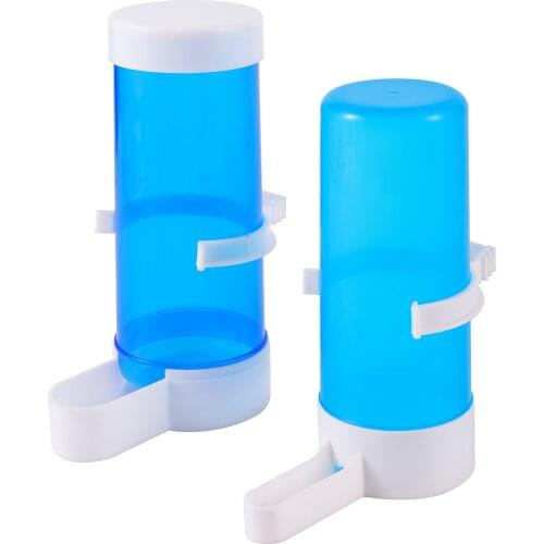 Pet Bird Automatic Drinker Feeder Blue Bird Feeder Bird Cage Parrot Feeding Tool Automatic Feeder Bowls And Drinkers 1 Pc