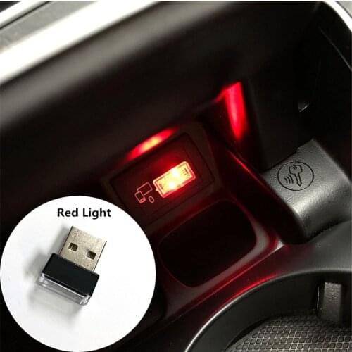Car USB LED Atmosphere Lights for Skoda Octavia Yeti Roomster Fabia Rapid Superb KODIAQ Citigo KAMIQ KAROQ SCALA VISION X