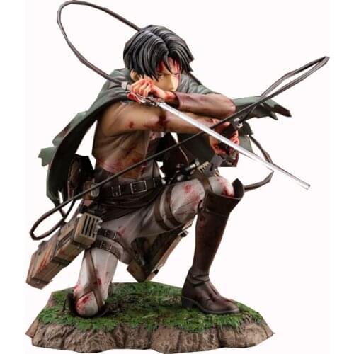Anime Attack on Titan Figure Rival Ackerman Action Figure Model Toys 18cm Levi Figurine PVC Collection Statue Gift Dolls