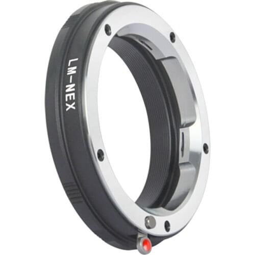 Foleto L/M LM-NEX Lens Adapter Ring for Leica M Lens to Sony NEX E Mount Adapter NEX-3 NEX-5 Nex-5N Nex 6 Nex-7 camera