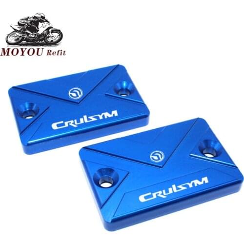 For SYM CRUISYM 300 2017 2018 CRUISYM300 GTS300 GTS 300i Motorcycle CNC Aluminum Front Brake Fluid Reservoir Tank Cover Cap