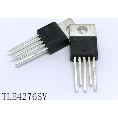 Linear Regulators TLE4276SV TO-220-5 400mA/4.5V-40.0V 10pcs/lots new in stock