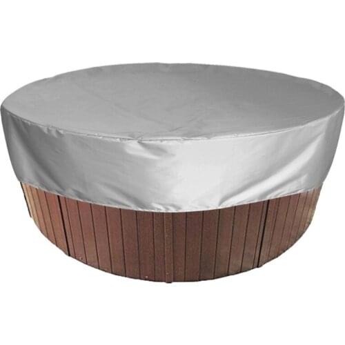 Multifunctional Hot Tub Top Cover Round Outdoor Bathtub Swimming Pools Four Season Universal Cover Easy to Install