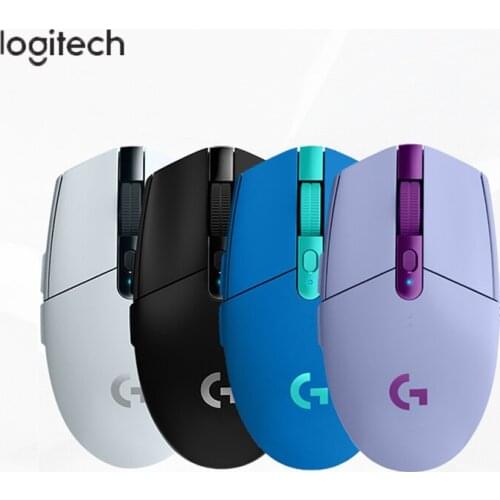 Original Newest Logitech G304 LIGHTSPEED Gaming Mouse with HERO Sensor 12000dpi 400ips Wireless Mouse for Windows Mac