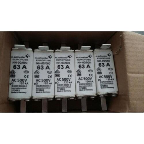 Fuses: m.schneider NH00/000 63A AC500V 120KA gG / NH00/000 100A AC500V 120KA gG