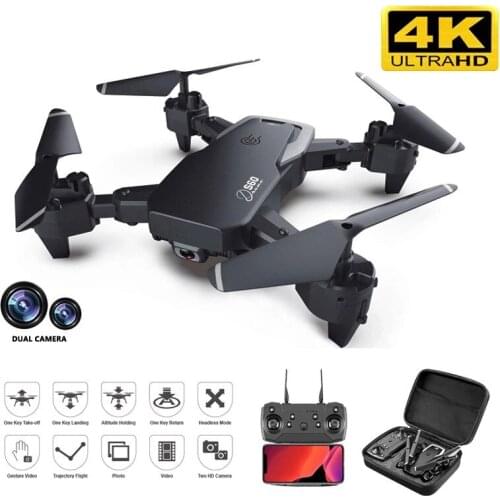 RC Drone S60 4K HD Wide Angle Camera 1080P WiFi FPV Drone Dual Camera Quadcopter Height Keep Real-time transmission Helicopter