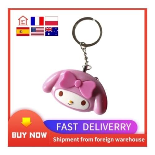 Cute Mini Self Defense Keychain Alarm Super Loud Personal Security Alarm Anti-Attack Emergency Alarm Keyring For Women Kids