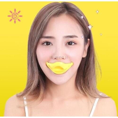 Smile, upper lip practice, smile maintenance, corrective training, face slimmer, face slimmer, corners of the mouth up and down