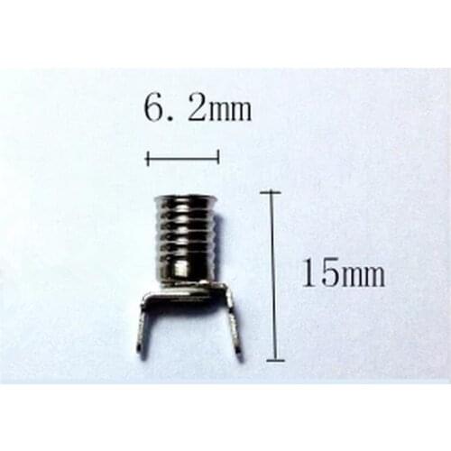 10PCS E5 lampholder E5 BASE Mini indicator lamp holder E5 LAMP BASE