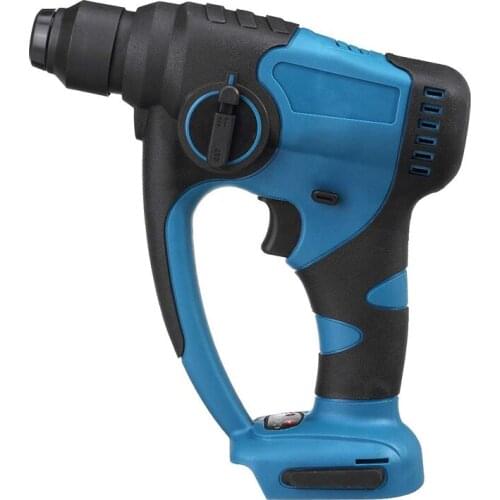 18V Rechargeable Brushless Cordless Rotary Hammer Drill Electric Demolition Hammer Power Impact Drill For Makita Battery