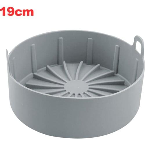Accessories Mat Baking Bread Cake Removable Grill Pan Air Fryer Silicone Pot Microwave Multifunctional Basket Non-stick Kitchen