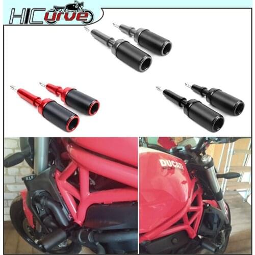 For DUCATI Monster 821 1200 S Motorcycle Falling Protection Frame Slider Fairing Guard Crash Pad Protector