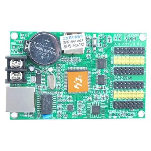 E62 HD-E62(replace old version HD-E40) Ethernet and USB port LED sign controller