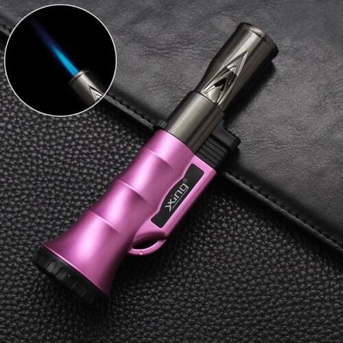 Gas Lighter Kitchen Unusual Lighters Butane Turbo Windproof Jet 1300C Camping Survival Cigarette Lighter Smoking Accessories