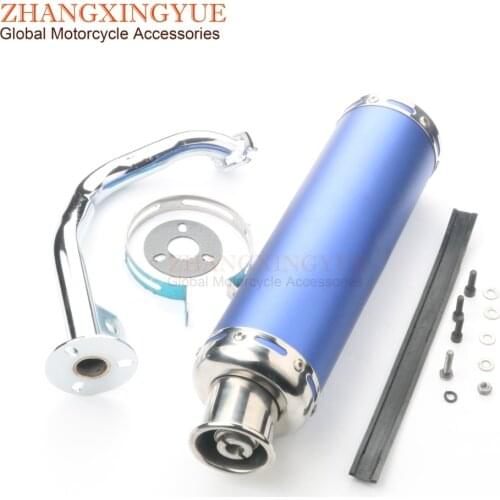 Racing performance exhaust pipe for KEEWAY Arn 50 Easy F-Act Flash Focus Goccia 50 Hacker Hurricane Matrix Pixel RX8 RY8 RY6 50c