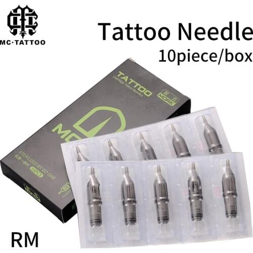 Tattoo Cartridge Needles RM Curved Magnum for Tattoo Rotary Motor Machine Pen Work Supplies 10pcs/lot Free Shipping