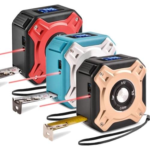 Infrared Laser Rangefinder High-precision Tape Measure Handheld Distance Electronic Ruler Room Measuring Instrument Woodworking