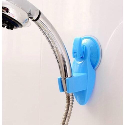 Strong Attachable Shower Bath Head Holder Movable Bracket Powerful Suction ShowerSeat Chuck Holder Suction Cup Shower