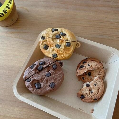Cute Cartoon Funny Cookies Soft Silicone Cover for Huawei Freebuds 4i Wireless Bluetooth Earphone Case Cover