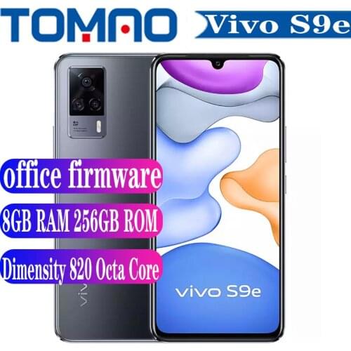 Vivo S9e 5G MobilePhone 90Hz 8GB RAM 128GB 256GB ROM Dimensity 820 64MP Camera 6.44inch AMOLED Screen 4100Mah 33W Google Play
