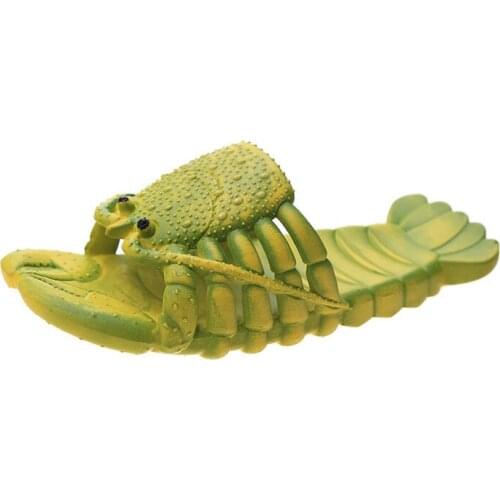 Fish slippers 2021 new mens funny creative non-slip fashion salted fish flip flops mens trendy sandals and slippers for outer