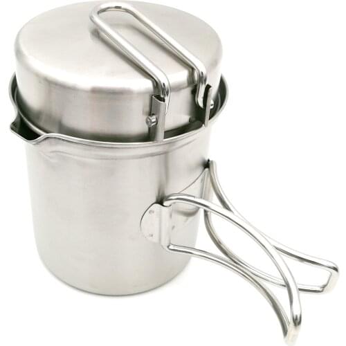 2020 New Camping Tableware Outdoor Cooking Set Camping Cookware Travel Tableware Pincin Set Hiking Cooking Utensils Cutlery