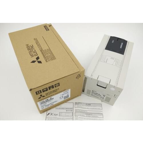 New Original FX3GA-60MT-CM FX3GA-60MR-CM 60MR 60MT 32/24 PLC Module for Mitsubishi FX3G FX3GA