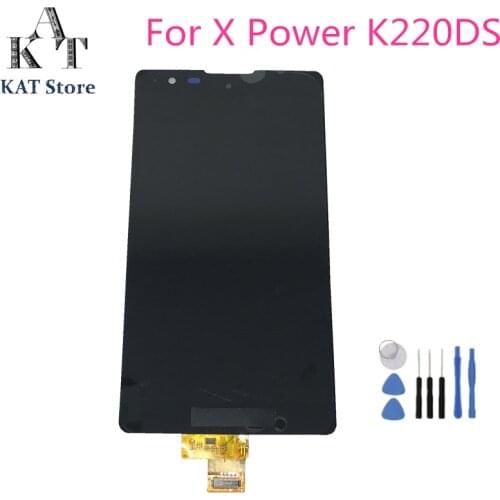5.3" Original LCD Display Touch Screen For LG X Power K220 K220F K220DS LCD Digitizer Assembly With Frame Gift Tools