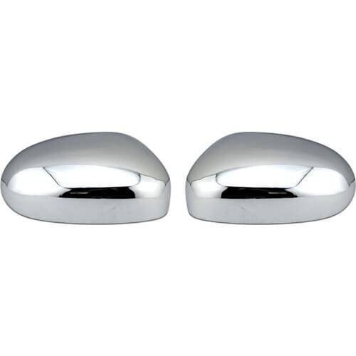 Plastic ABS Chrome wing mirror covers door side mirror caps for Jaguar S-Type 2003-2008
