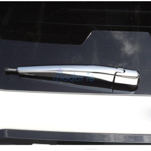 Rear Window Wipter Cover Strips Garnish Blade Moulding Trims Sticker Car Styling Chrome For Ford Explorer 2020 2021 Accessories