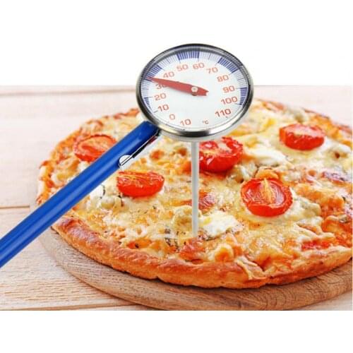 Portable Stainless Steel Thermometer Kitchen Home Probe Food Tea Water Meat Milk Coffee Foam BBQ Temperature Tester Hot Sale