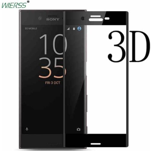 For Sony Xperia XZ F8331 F8332 9H 3D Curved Full Cover tempered Glass Screen Protector Film For Sony Xperia XZs Dual G8231 G8232