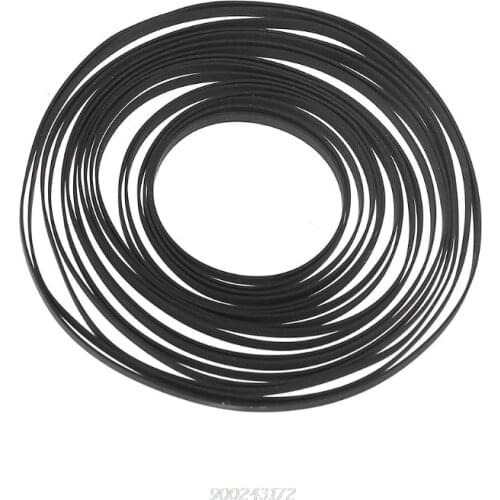 5mm Wide Turntable Rubber Belt Replacement Flat Drive Belt for Vinyl Record Player Belt-Driven Turntables S02 20 Dropship
