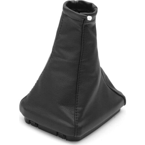 Car Auto Gear Shift Shifter Collars Gaiter Boot Cover PU Leather For Vauxhall Corsa A B C For Vectra for Tigra FOR Calibra